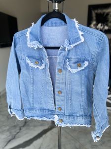 Distressed Denim Jacket