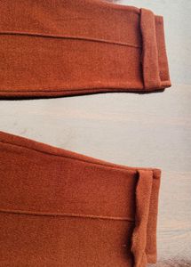 Terra-Cotta Casual Trousers