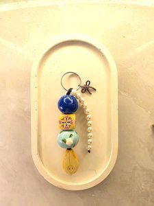 fruity Beaded Key bag Charm