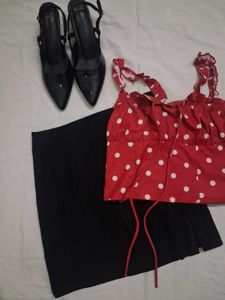 top&amp; skirt combo