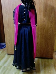 Stylish Embroidered Lehenga Choli Set