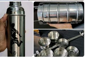 Pack 2 Quality Tiffin & Water Bottle 🍶