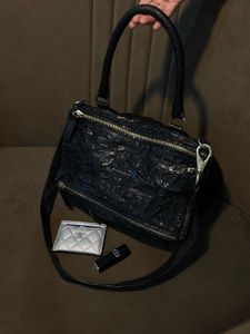 Givenchy Antigona Black Leather Handbag