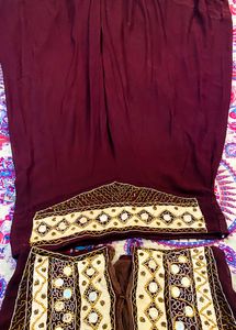 Lehenga Choli With Koti