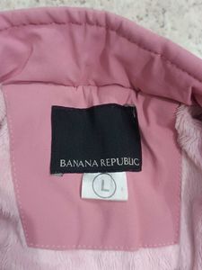 Pink Casual Jacket