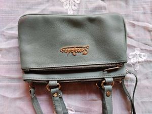 Chic Sage Green Shoulder Bag
