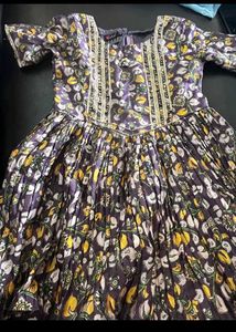 Boho Floral Print Kurta Set