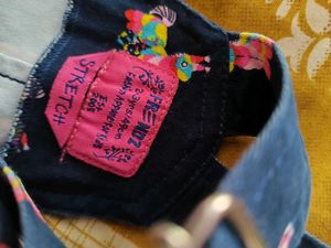 Cute Girl's Denim Overalls