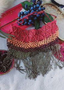 Zara Beaded Fringe Necklace