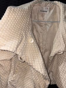 Cozy Cream Textured Jacket
