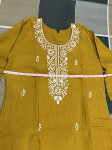 Embroidered Kurta Set🍋