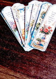 homemade  10 of  Floral & Inspirational Bookmarks