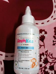 Simply Kids Hair Oil for 4-12 Years