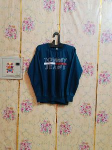 🇳🇿💫🎀Tommy Jeans Navy Blue Sweatshirt