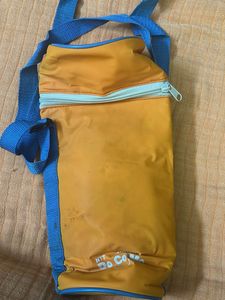 Orange & Blue Insulated Bag for cold and hot drink