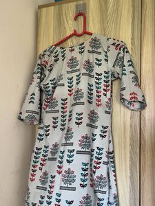 Pretty Printed Cotton Kurta