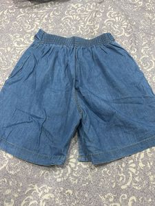Stylish Blue Denim Shorts