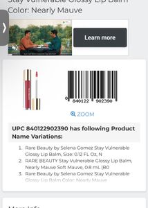 Rare Beauty Stay Vulnerable Glossy Lip Balm