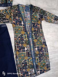 New Stylish shrug top plazo set
