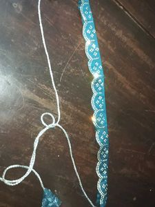 stunning peacock blue Hip Belt
