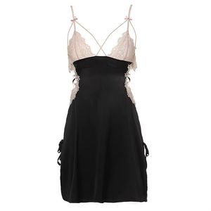 Satin Lace Nightgown