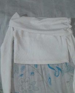 Chic Off-Shoulder Ruched Top
