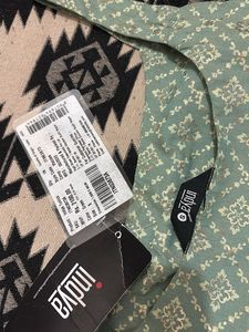 Lightweight Patterned Midi Dress