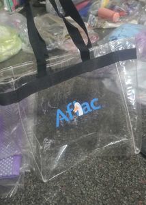 Aflac Clear Tote Bag