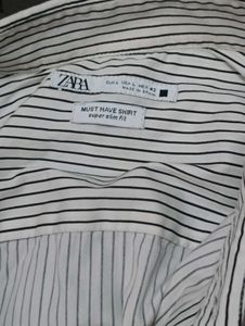 Zara Striped Slim Fit Shirt