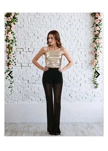 Shimmering Gold Camisole Top