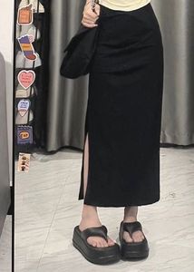 Black Midi Skirt