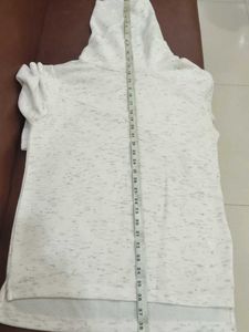Trendy Fashionable Men's Cream Full Sleeve Hoodie