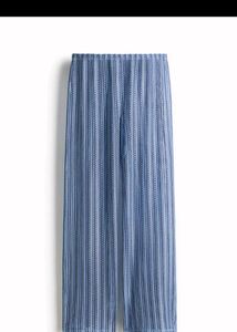 Low waist knit trousers