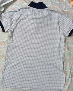 Men's Checked Polo T-Shirt