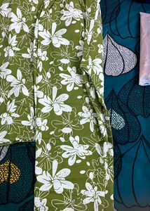 Green Floral Print Co-ord Set