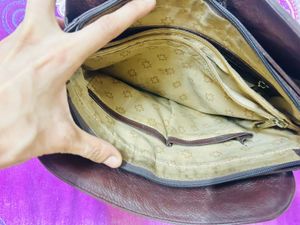 Stylish Brown Leather Handbag
