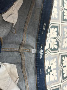 Boot Cut Blue Jeans