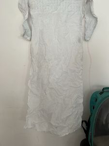 Elegant White Chikankari Kurta