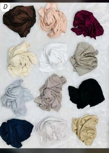 Jersey fabric scarf