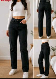 Lee Cooper Black High-Waisted Jeans