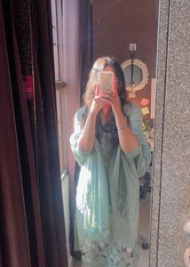 Elegant Mint Green Kurta Set with duppattasize s