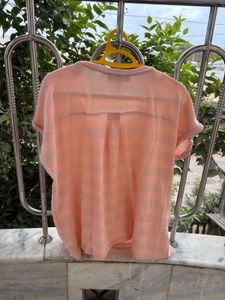 Tommy Hilfiger Striped Glitter Top