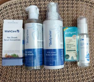 Skincare & Hair Growth Essentials Bundle