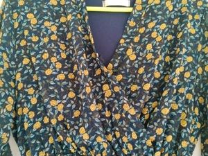 Florals Printed Long Dress