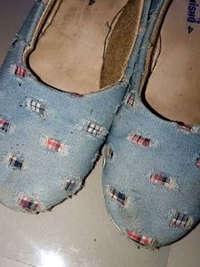 Stylish Denim Ballerina Flats