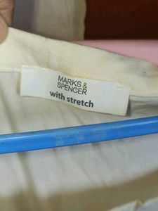 Sleeveless Two-Tone Top marks&amp;spencer