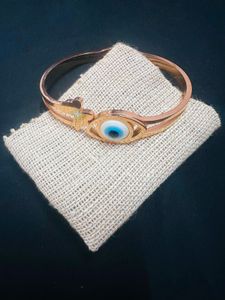 Evil Eye Bracelet - Rose Gold Tone
