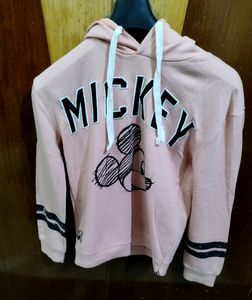 Pink Mickey Mouse Hoodie 🐭