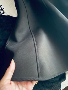 Elegant Black Fit &amp; Flare Dress