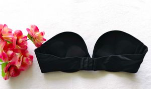 Black strapless inner